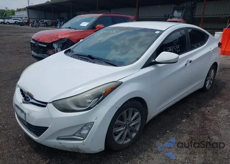 2014 Hyundai Elantra Se из США, поврежденный, VIN 5NPDH4AE3EH465796